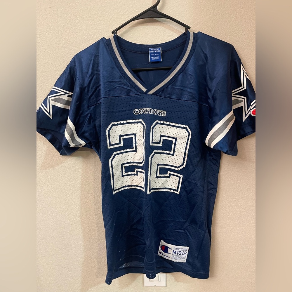 Vintage Dallas Cowboys Emmitt Smith Jersey Youth M 10-12